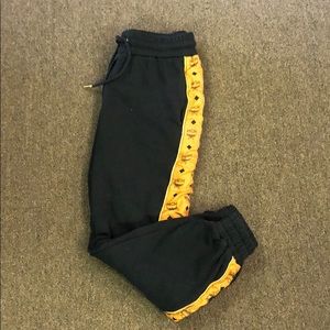 MCM logo sweatpants